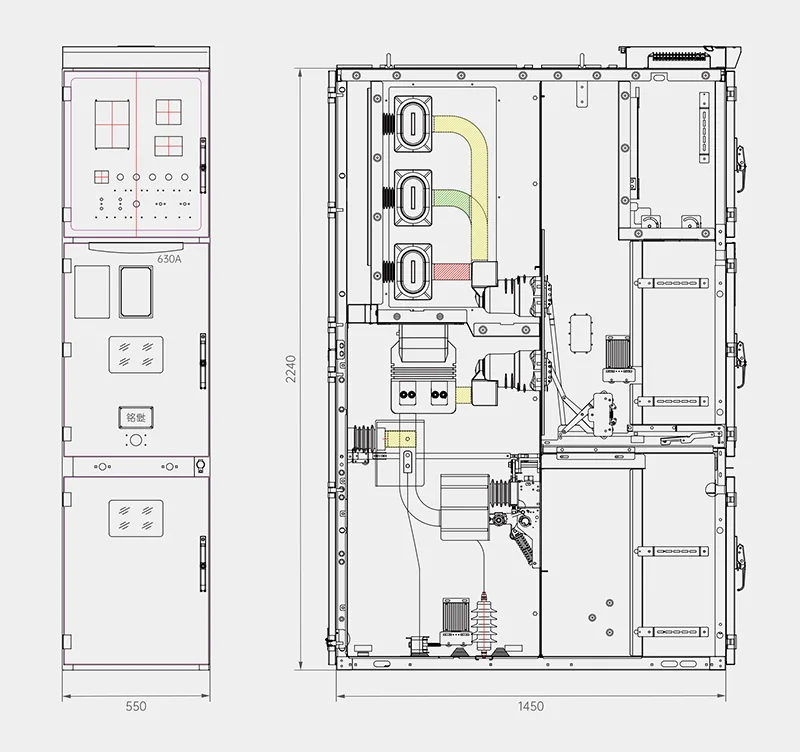 KYN550 Indoor metal clad switchgear (1)