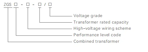 ZGS□ Combined transformer (1)